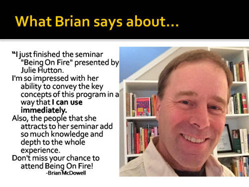 Brian McDowell Testimonial